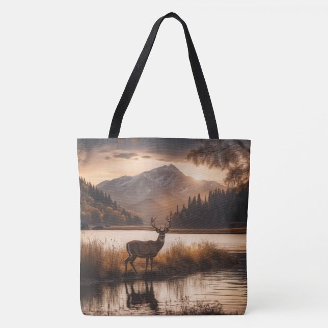 Riesengebirge am Bergsee Tasche (Vorderseite)