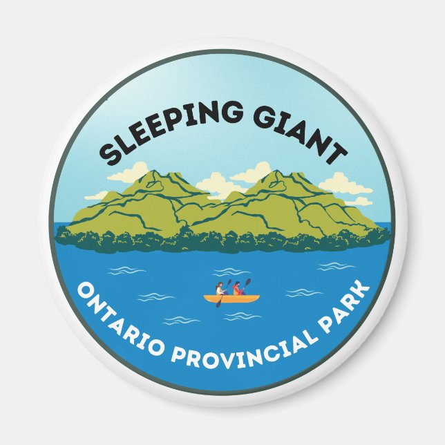 Riesengebirge Ontario Provincial Park Magnet (Vorne)
