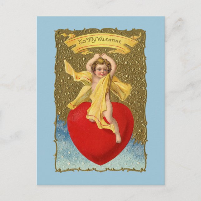 Riesengel ~ Postkarte / Einladung (Vorderseite)