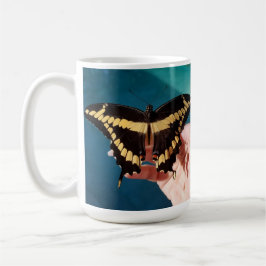 Riesengelbes Frack Butterfly Kaffeetasse