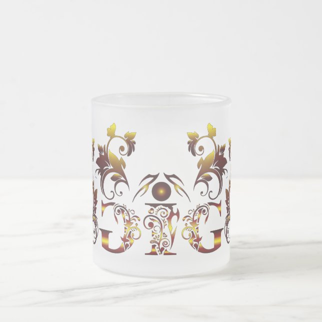 Riesenglas-Tasse Mattglastasse (Mittel)