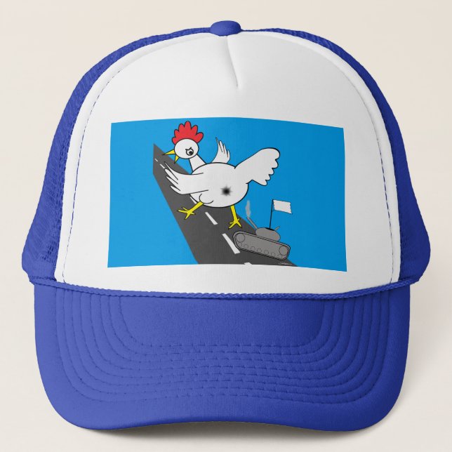 Riesenhühnchen! Truckerkappe (Vorderseite)