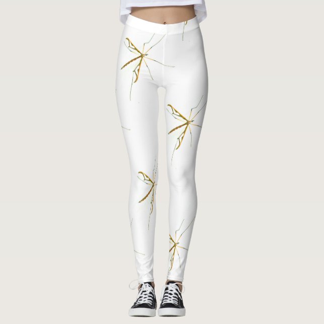 Rieseninsekten weiß leggings (Vorderseite)