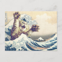 Riesenkatzenwelle - Die große Welle vor Kanagawa