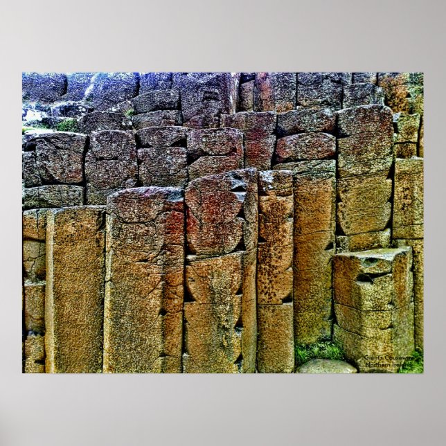 Riesenkauseweg Nordirland Poster (Vorne)