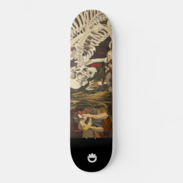 Riesenkelett Skateboard