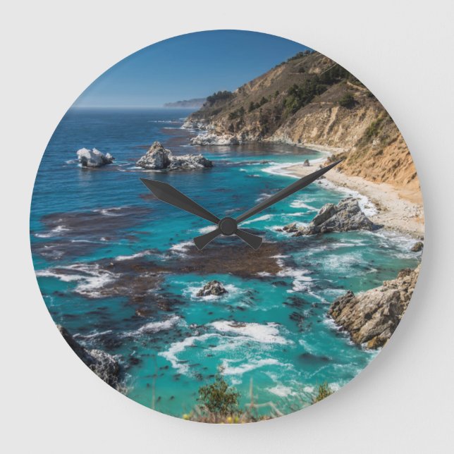 Riesenküste, Westküste, Pazifikküste Große Wanduhr (Vorderseite)