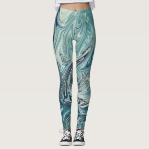 Riesenmeer Bestes abstraktes Meeresbild Leggings