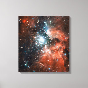 Riesennebel Star Cluster Leinwanddruck