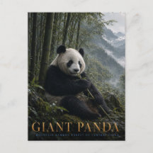Riesenpanda-Bambuswald TIERE