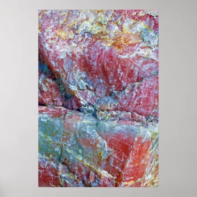 Riesenquartz-Plakat für Rose Poster (Vorne)