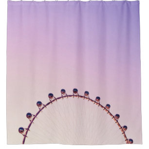 Riesenrad Duschvorhang
