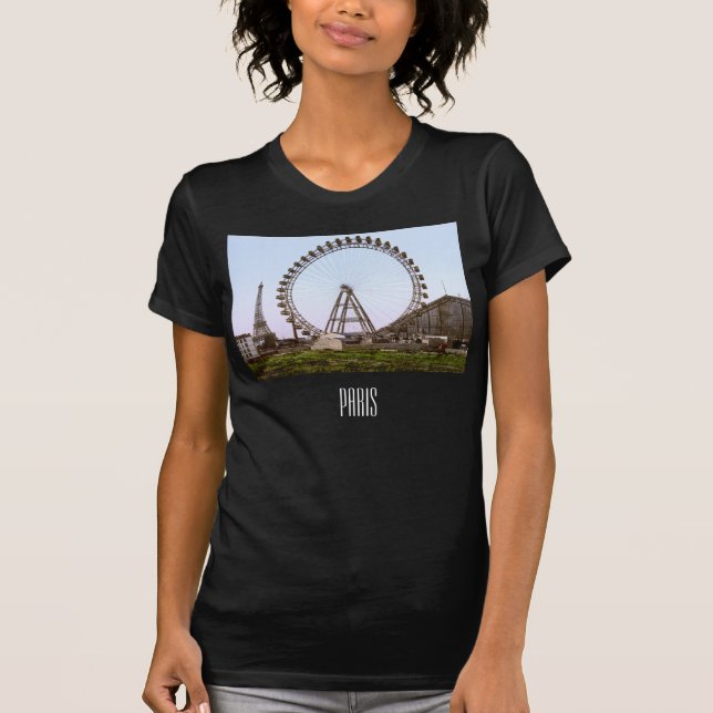 Riesenrad in Paris (1900) T-Shirt (Vorderseite)