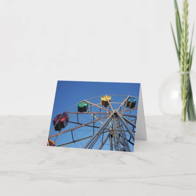 Riesenrad notecard karte (Vorderseite)