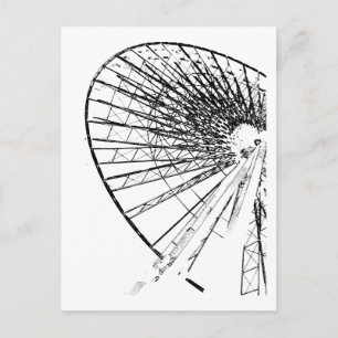 Riesenrad Postkarte
