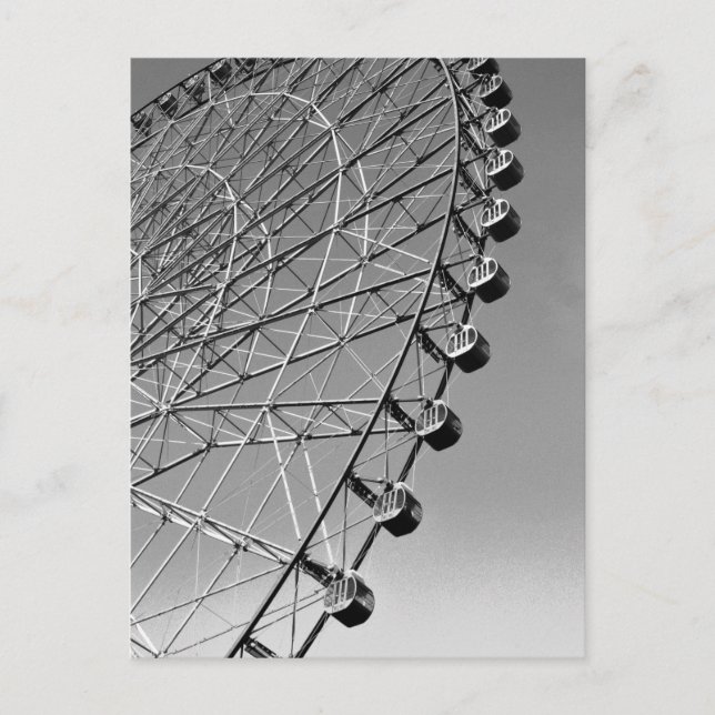 Riesenrad: Tokio Postkarte (Vorderseite)