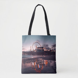 Riesenrad während der goldenen Stunde Tasche