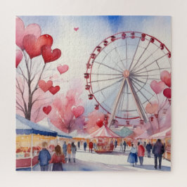 Riesenrad Wasserfarbe