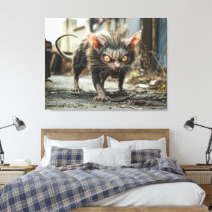 Riesenratte  leinwanddruck