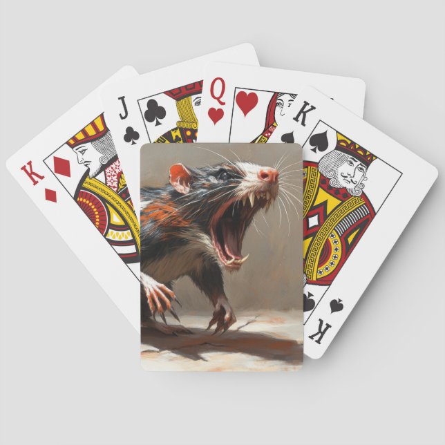 Riesenratte  spielkarten (Rückseite)