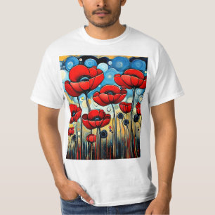 Riesenroter Poppies 1 T-Shirt