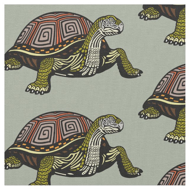 Riesenschildkröte Stoff (Nahaufnahme)