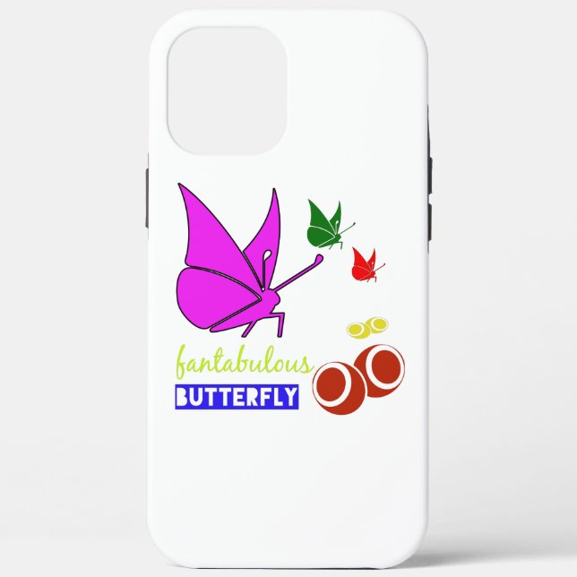 Riesenschmetterling Case-Mate iPhone Hülle (Rückseite)