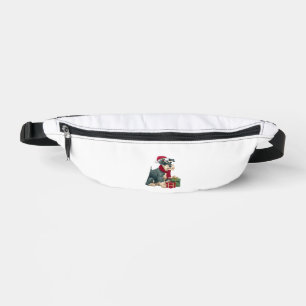 Riesenschnauzer Dog Weihnachtsartikel Weihnachtsma Bauchtasche
