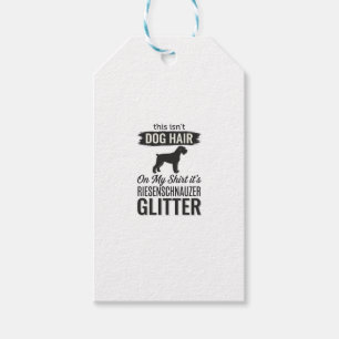 Riesenschnauzer Glitter Lustiges Hundeliebhaber-De Geschenkanhänger