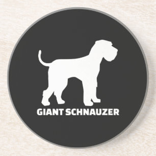 Riesenschnauzer-Prämie Getränkeuntersetzer