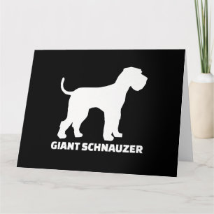 Riesenschnauzer-Prämie Karte