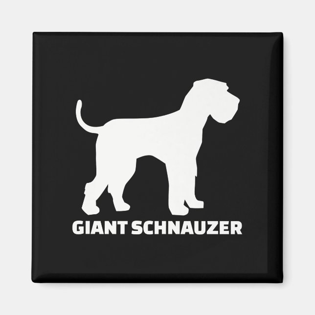 Riesenschnauzer-Prämie Magnet (Vorne)