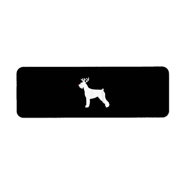 Riesenschnauzer-Rentierhund (Vorne)