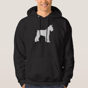 Riesenschnauzer (weiß) hoodie