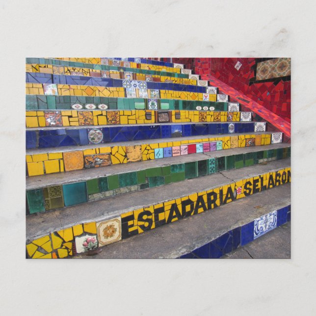 Riesenschritt Postkarte (Vorderseite)