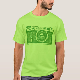 Riesensowjetische russische Kamera - Avocado Green T-Shirt