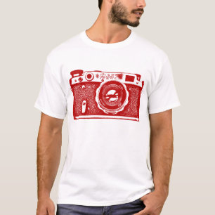 Riesensowjetische russische Kamera - Ruby Red T-Shirt
