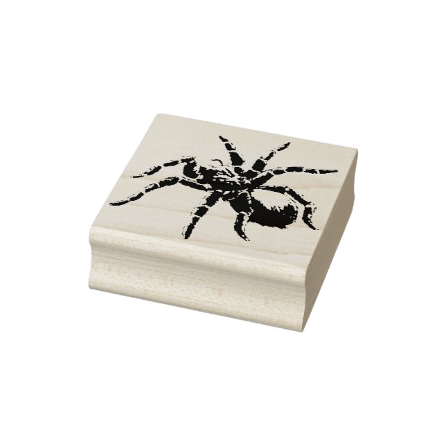 Riesenspinne Silhouette Art Briefmarke Gummistempel (Stempel)
