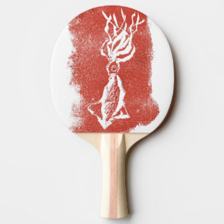 "RiesenTintenfisch" Ping Pong Paddle Tischtennis Schläger