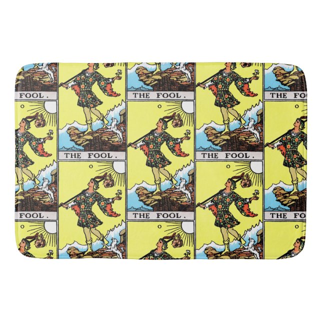 Riesenwaite Tarot Major Arcana Der Narr Badematte (Vorderseite)