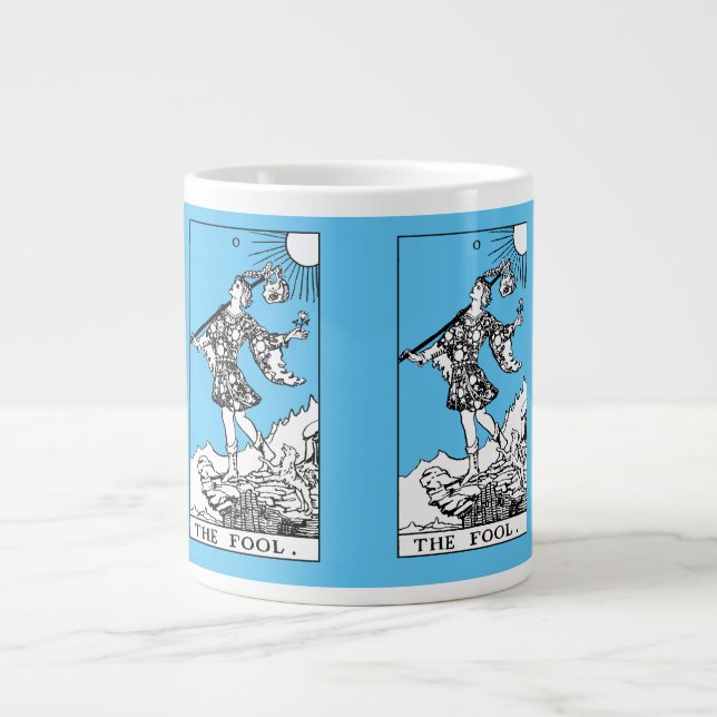 Riesenwaite Tarot Major Arcana Der Narr Jumbo-Tasse (Vorderseite)
