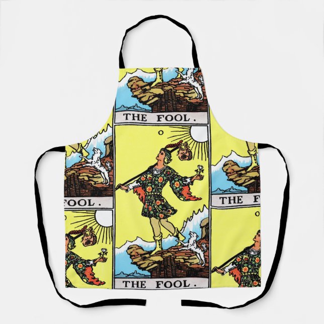 Riesenwaite Tarot Major Arcana Der Narr Schürze (Vorderseite)
