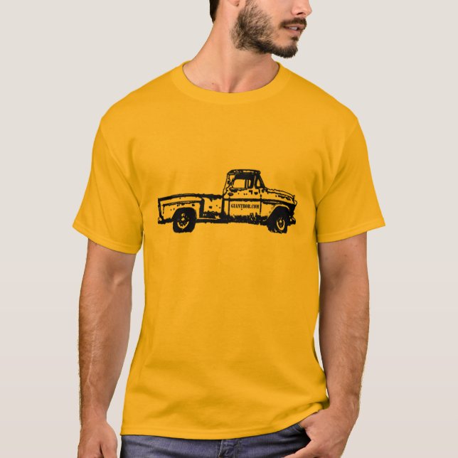 Riesige Bob-Zia-Rückseite/Profil-vorderer T - T-Shirt (Vorderseite)
