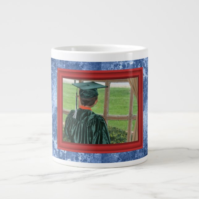 RIESIGE FOTO-KAFFEE-TASSEN-SCHABLONE Jumbo-Tasse (Vorderseite)
