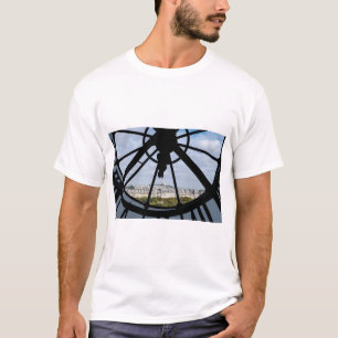 Riesige Glasuhr im Musée d'Orsay - Paris T-Shirt