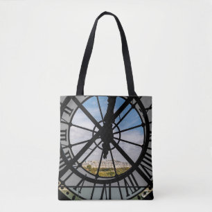 Riesige Glasuhr im Musée d'Orsay - Paris Tasche