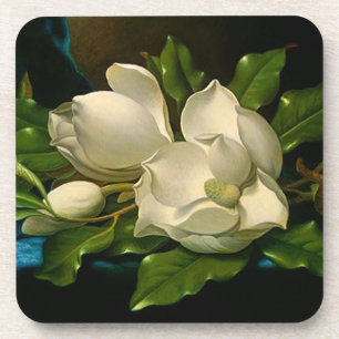 Riesige Magnolien auf ein Getränkeuntersetzer