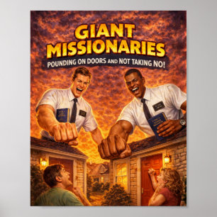 Riesige Missionare: Das Klopfen, das nicht ignorie Poster