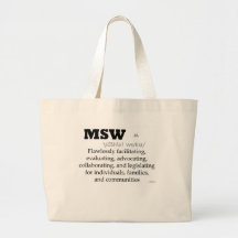 Riesige MSW Tasche