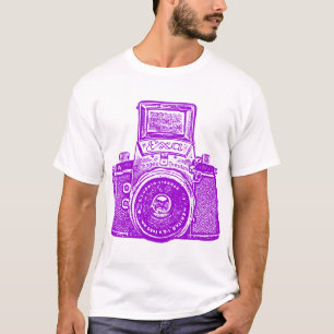 Riesige ostdeutsche Kamera - Lila T-Shirt